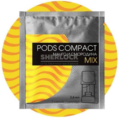 Капсула Pods Compact для Logic 1,5 % Манго и смородина микс