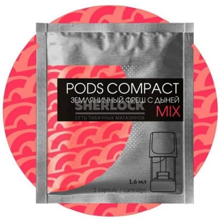 Капсула Pods Compact для Logic 1,5 % Земляничный фреш микс