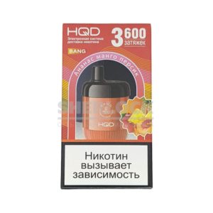 Электронная сигарета HQD BANG 3600 (Ананас Манго Персик)