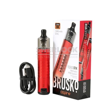 POD-система BRUSKO FLEXUS STIK (Красный)