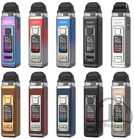 Smok RPM 4 Pod 1650mAh 60W Kit (Sliver Blue)