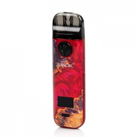 Smok Novo 4 Pod Kit 800mAh (Red Stabilizing Wood)