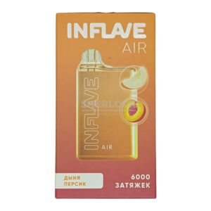 Электронная сигарета INFLAVE AIR 6000 (Дыня Персик)