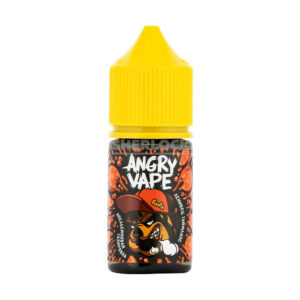 Жидкость Angry Vape Salt 30 мл 2% (20 мг/мл) Ленивец Таймлапс (Апельсиновая газировка)