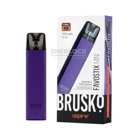 POD-система BRUSKO FAVOSTIX MINI (Фиолетовый)