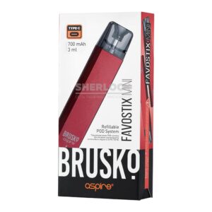 POD-система BRUSKO FAVOSTIX MINI (Красный)