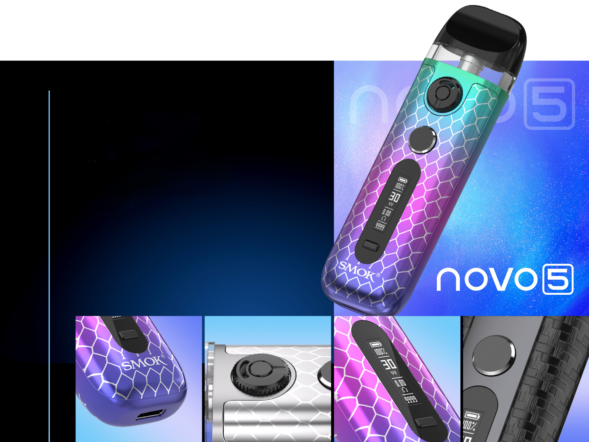 Novo 5 Pod Kit - универсальная пятерка от Smok