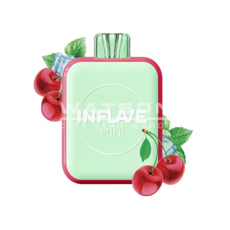 Электронная сигарета INFLAVE MINI 1000 Cherry Mint (Вишня Мята)