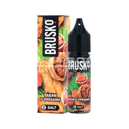 Жидкость Brusko Salt (Chubby) (Табак с орехами) 35 мл 2% (20 мг/мл)