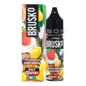 Жидкость Brusko Chubby Salt Strong (Тропический коктейль) 35 мл 2% (20 мг/мл) Strong