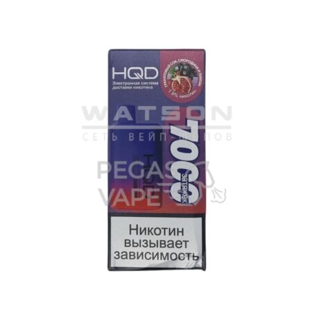 Электронная сигарета HQD Cuvie Bar 7000 (Гранатовый сок со смородиной)