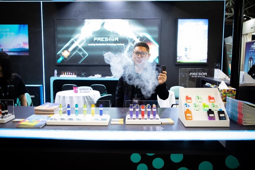 FRESOR Tech технология была представлена ALD на выставке Vaper Expo UK 2023