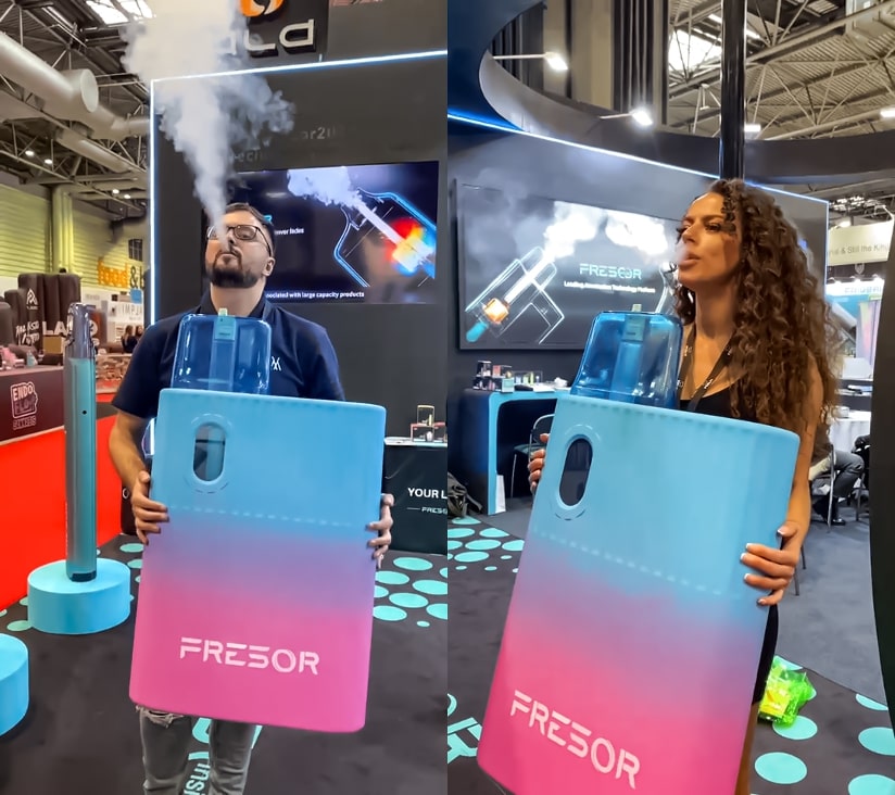 FRESOR Tech технология была представлена ALD на выставке Vaper Expo UK 2023