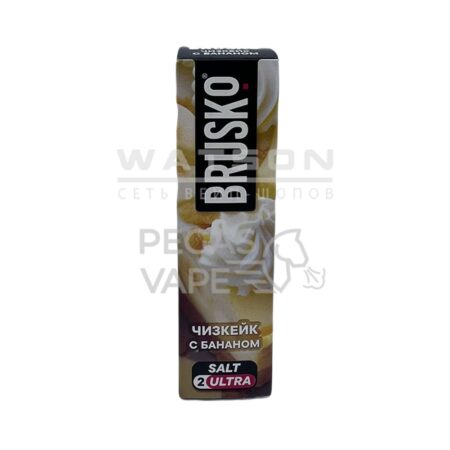 Жидкость Brusko Chubby Salt Strong (Чизкейк с бананом) 35 мл 2% (20 мг/мл)