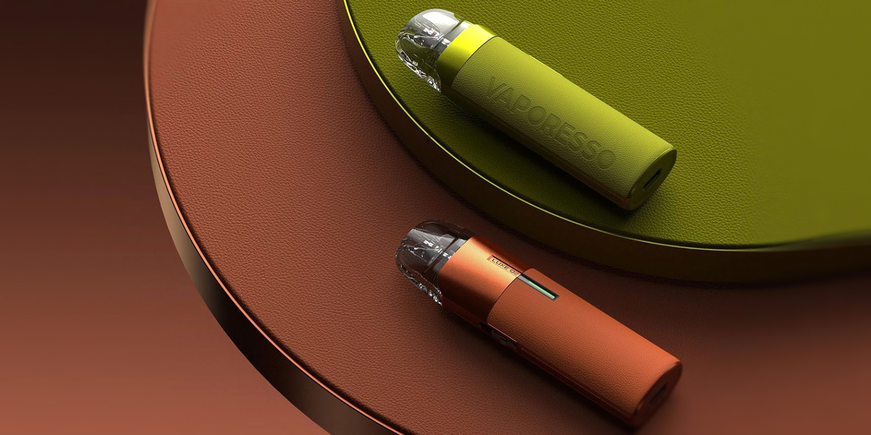 Luxe Q2 Pod Kit кожаный шик от Vaporesso
