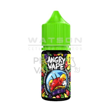 Жидкость Angry Vape Salt Богомол Лизун (Ягодные леденцы) 30 мл 2% (20 мг/мл)