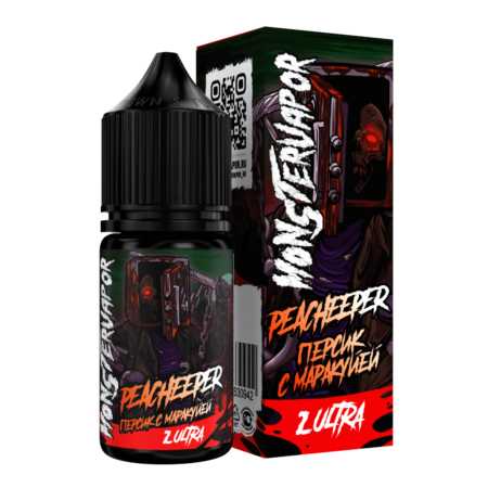 Жидкость MONSTERVAPOR ULTRA PEACHEEPER (персик с маракуйей) 30 мл 2% (20 мг/мл)