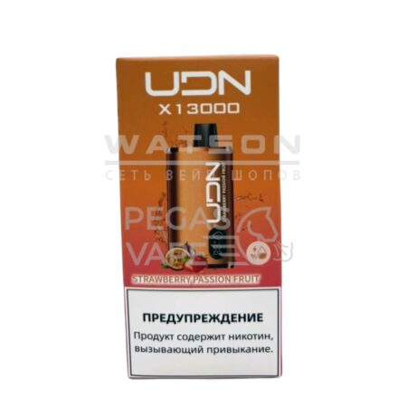 Электронная сигарета UDN BAR X 13000 (Клубника маракуйя)