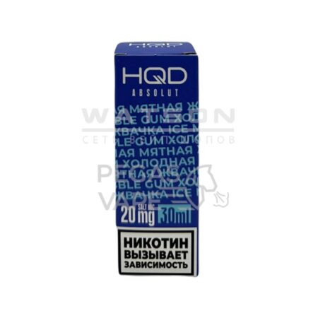 Жидкость HQD ABSOLUT ICE LINE (Холодная мятная жвачка) 30 мл 2% (20 мг/мл)