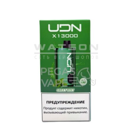 Электронная сигарета UDN BAR X 13000  (Сладкая мята)