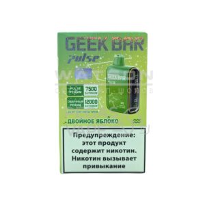 Электронная сигарета Geek Bar Pulse 12000 (Двойное яблоко )