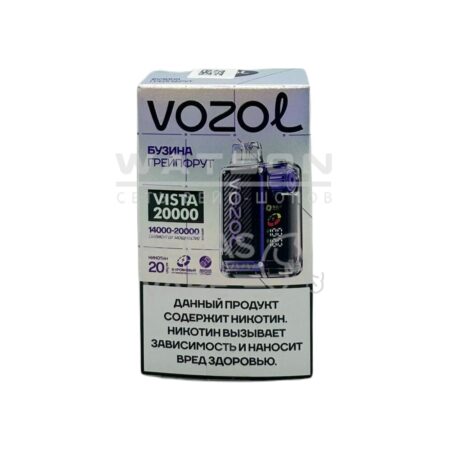 Электронная сигарета VOZOL VISTA 20000 (Бузина грейпфрут)