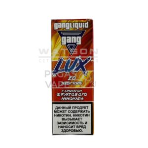 Жидкость GANG LUX SUPER HARD (Фруктовый лимонад) 30 мл 2% (20 мг/мл) Strong