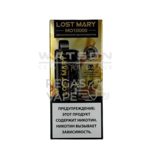 Электронная сигарета LOST MARY Golden Black MO 10000 (Яблоко кокос)