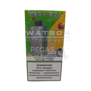 Электронная сигарета JNR BATMAN MEGA 30000 (Зеленое яблоко персик груша)