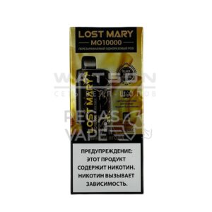 Электронная сигарета LOST MARY Golden Black MO 10000 (Лимон ягода)