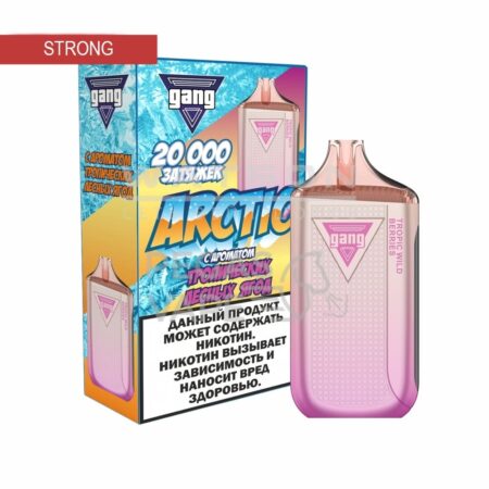 Электронная сигарета GANG ARCTIC 20000 (Тропические лесные ягоды)