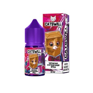 Жидкость Catswill Salt (Чернично клубничный фреш) 30 мл 2% (20 мг/мл)