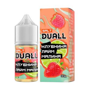 Жидкость DUALL Salt (Клубника лайм малина ) 30 мл 2% (20 мг/мл)