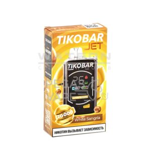 Электронная сигарета TIKOBAR JET 20000 White sangria (Белая сангрия)