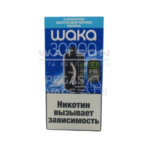 Электронная сигарета WAKA JUPITER 30000 (Ментоловая черника малина)
