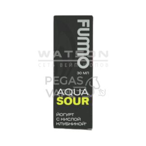 Жидкость FUMMO AQUA SOUR (Йогурт с кислой клубникой) 30 мл 2% (20 мг/мл)