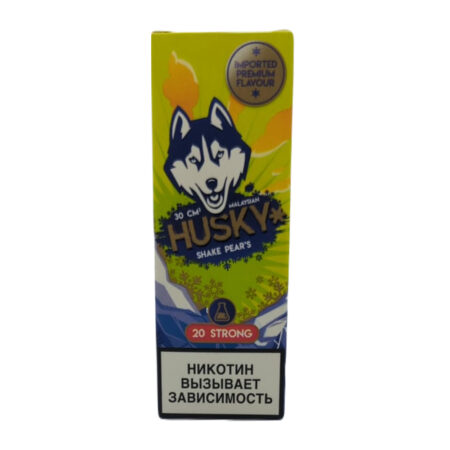 Жидкость Husky Malaysian Salt Strong Series SHAKE PEARS (Персик Груша Личи С Холодком) 30 мл 2% (20 мг/мл) Strong