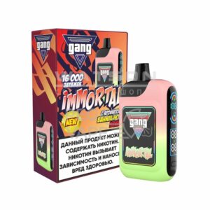 Электронная сигарета GANG IMMORTAL 16000 (Ванильная кола)