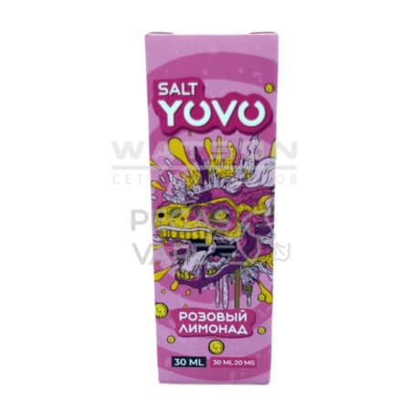 Жидкость YOVO Salt (Розовый лимонад) 30 мл 2% (20 мг/мл)