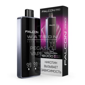 Электронная сигарета FALCON PRO 18000 (Спелая малина)