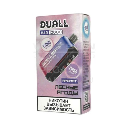 Электронная сигарета DUALL BAR 12000 (Лесные ягоды)