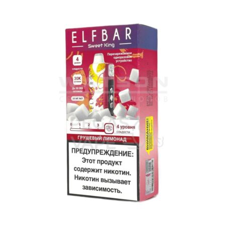 Электронная сигарета Elf Bar Sweet King 30000 (Грушевый лимонад)