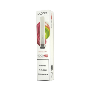 Электронная сигарета PLONQ PLUS PRO 4000 (Малина Лайм)