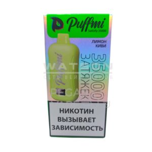Электронная сигарета PuffMi Satisfy 35000 (Лимон киви)