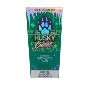 Электронная сигарета Husky Сибирь 15000 Strong Kiwi cactus lime (Киви, кактус, лайм)