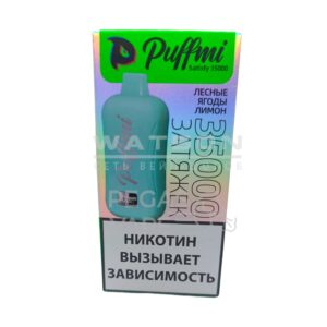 Электронная сигарета PuffMi Satisfy 35000 (Лесные ягоды лимон)