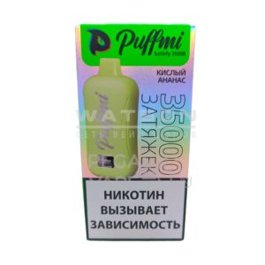 Электронная сигарета PuffMi Satisfy 35000 (Кислый ананас)