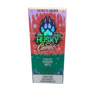 Электронная сигарета Husky Сибирь 15000 Strong Cranberry mint (Клюква мята)