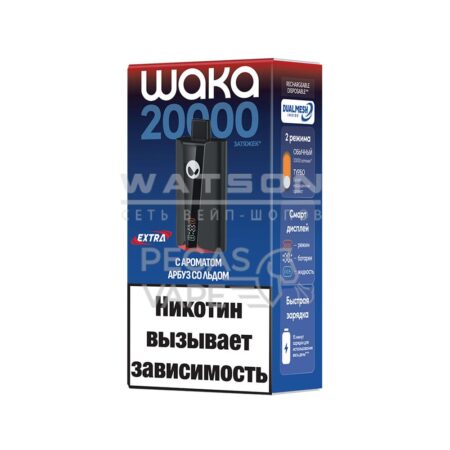 Электронная сигарета Waka PRO 20000 Extra (Арбуз со льдом)