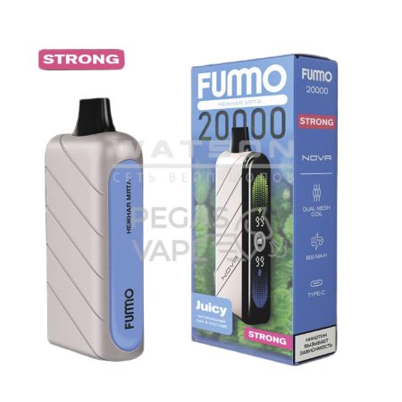 Электронная сигарета Fummo NOVA 20000 Strong (Нежная Мята)